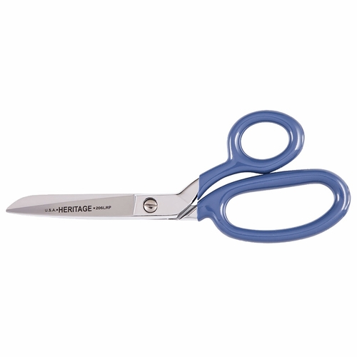 KLEIN 206LR-P Heritage 7-inch Bent Trimmer w/Large Bottom Ring, Coating 76326-7 092644763267 NEW