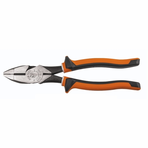 Klein 2138Neeins 8 Inch  Side-Cutting Pliers, Insulated, High-Leverage, Slim Handle 70192-4 New