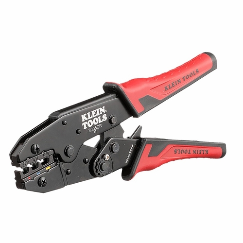 Klein 3005Cr Ratcheting Crimper, 10-22 Awg - Insulated Terminals 092644344008 New