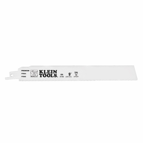 KLEIN 31755 Reciprocating Saw Blades, 14 TPI, 9-Inch, 5-Pack 092644691096 NEW