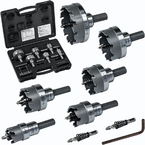 KLEIN 31873  8-Piece Master Electrician Hole Cutter Kit 31873-3 NEW