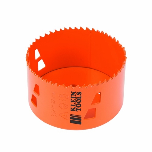 Klein 31958 Bi-Metal Hole Saw, 3-5/8 Inch (92 Mm) 31958-7 New