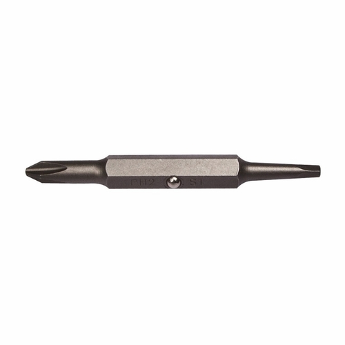 KLEIN 32397 Replacement Bit - Number 2 Phillips and Number 1 Square 32397-3 NEW
