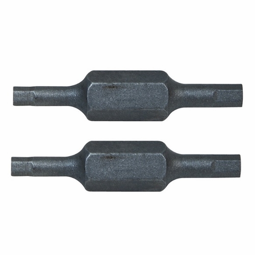 Klein 32553 Replacement Bit - 2.5 Mm Hex & 3 Mm Hex  2-Pk. 32553-3 New