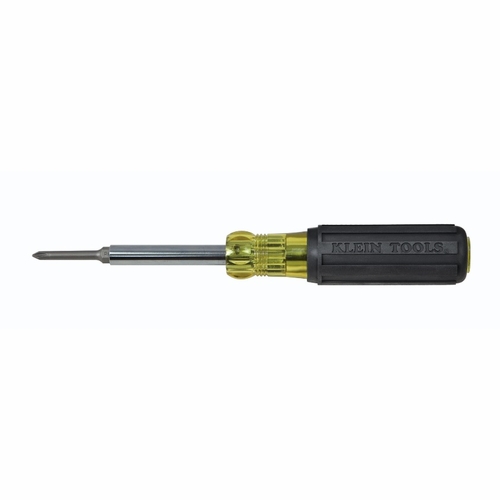 KLEIN 32559 Extended-Reach Multi-Bit Screwdriver/Nut Driver, 6-in-1, Ph, Sl 32559-5 NEW