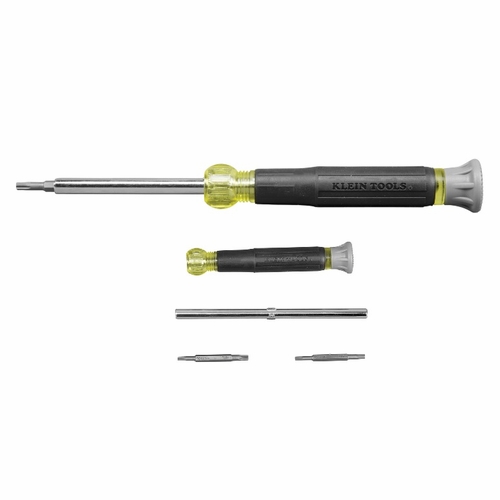 KLEIN 32585 Multi-Bit Electronics Screwdriver, 4-in-1, TORX® Bits 092644325854 NEW