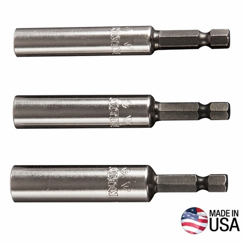 Klein 32759  Power Nut Driver Set, 3-Pack 32759-9 New