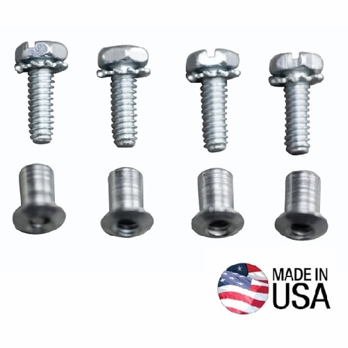 Klein 34910 Top Sleeve Screws, Set Of 8 Screws With 4 Lock W Ashers For Climbers 72 And 1976 52099-0