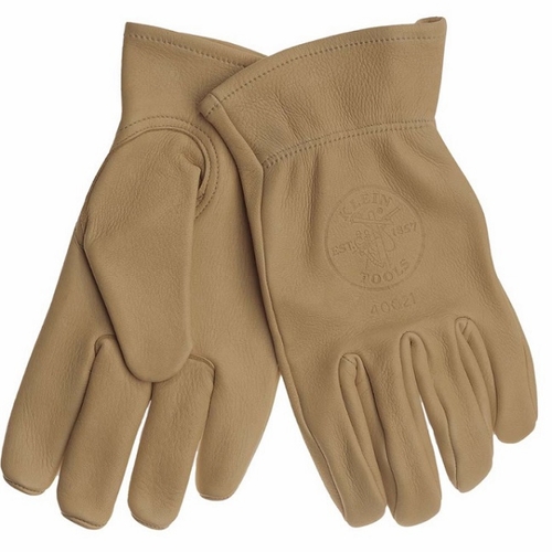 Klein 40021  Cowhide  Work Gloves - Medium 60121-7 New