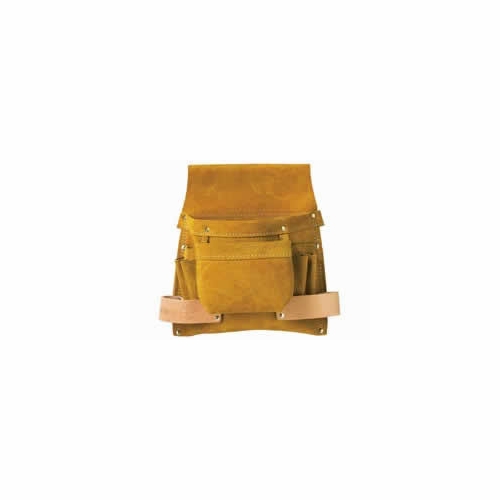 KLEIN 42241 6-Pocket Nail/Screw and Tool Pouch 55093-5