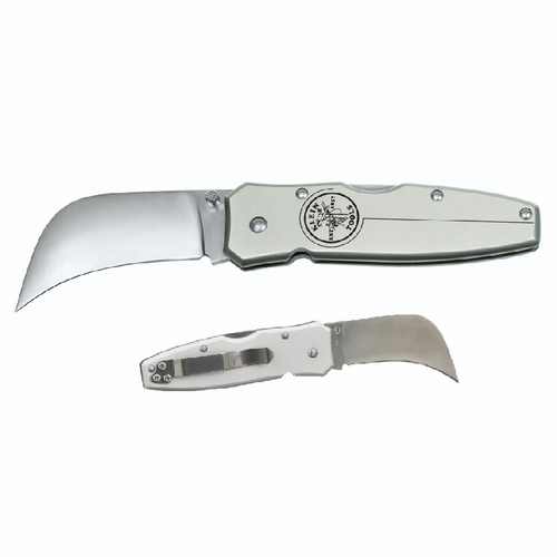 Klein 44006  Lockback Knife - 2-5/8 Inch Hawkbill Blade, Aluminum Blade 44006-9