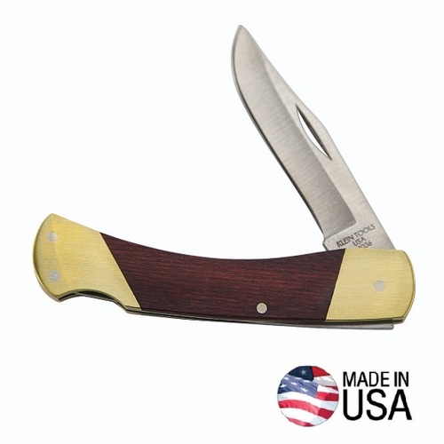 Klein 44036 Sportsman Knife  2-3/8 Inch Stainless Steel Sharp Point Blade 44036-6