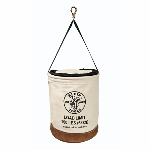 KLEIN 5104CLR17 Heavy Duty Top Closing Canvas Bucket, 17-Inch (432 mm) 62017-1 NEW