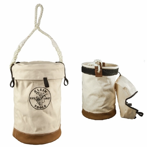 KLEIN 5104VT Leather Bottom Bucket with Top 55285-4 NEW