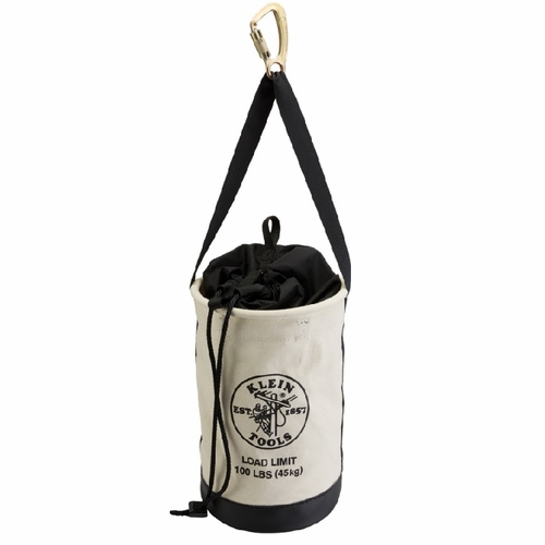 KLEIN 5114DSC  Canvas Bucket with Drawstring Close, 17-Inch  092644554865 NEW