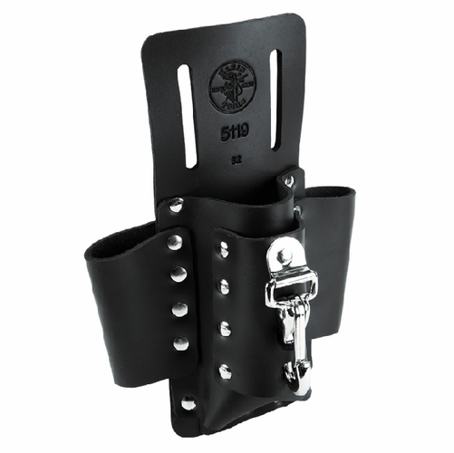 KLEIN 5119 4-Pocket Tool Pouch 6-1/2-Inch x 8-1/2-Inch Black 55020-1 NEW