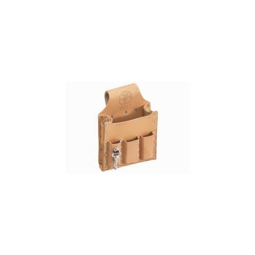 KLEIN 5127T 6-Pocket Tool Pouch - Tunnel Loop 55026-3