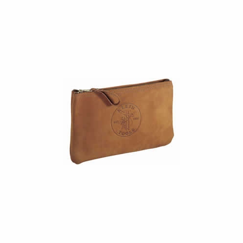 KLEIN 5139L Top-Grain Leather Zipper Bag 55332-5
