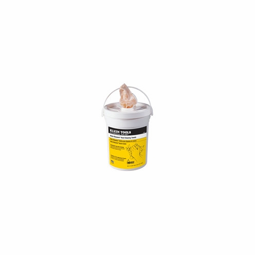 KLEIN 51425 KLEIN KLEANERS, WATERLESS HAND CLEANING DISP. TOWELS QTY. 6 - 288