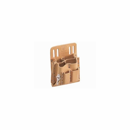 KLEIN 5164 8-Pocket Tool Pouch - Slotted 55050-8