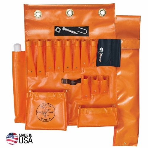 Klein 51829Mhs Aerial Apron With Hot Stick Pocket And Magnet 20014-4 New
