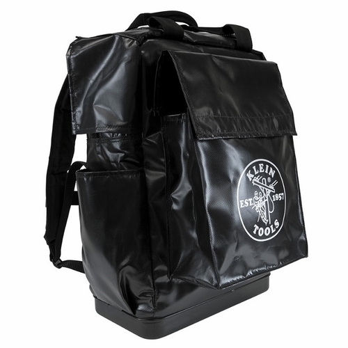 KLEIN 5185BLK Tool Bag Backpack, 18-Inch, Black 62138-3 NEW