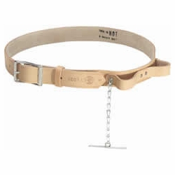 KLEIN 5207L Electrician foot s Leather Tool Belt (Large) 55212-0