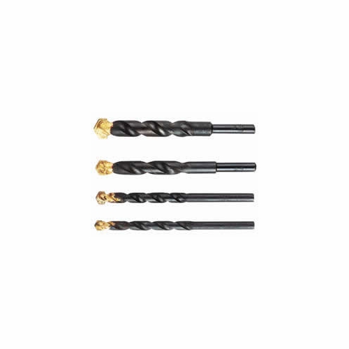 Klein 53004 4-Piece, Carbide-Tipped, Masonry-Drill-Bit Set 53004-3
