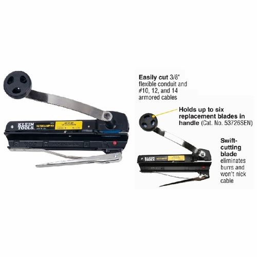 Klein 53725  Armored And Bx Cable Cutter 53725-7 New