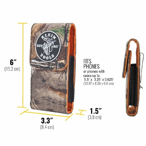 Klein 55563  Tradesman Pro Camo Phone Holder, Large 55563-3 New