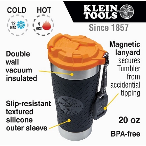 KLEIN 55580 Tradesman Tumbler 092644555800 NEW