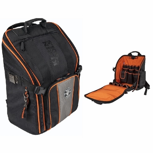 Klein 55655 Tradesman Pro Tool Station Tool Bag Backpack With Worklight 092644620256 New