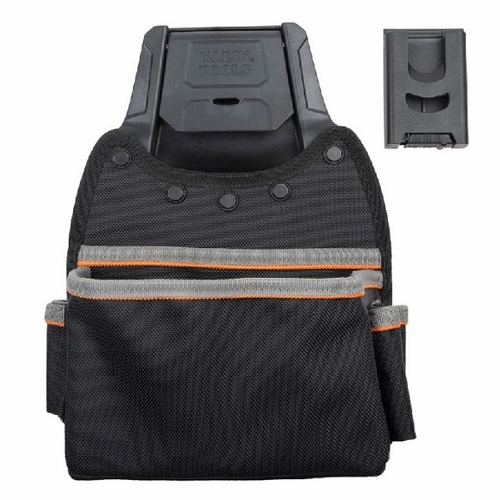 KLEIN 55913 Tradesman Pro� Modular Parts Pouch with Belt Clip 092644559136 NEW