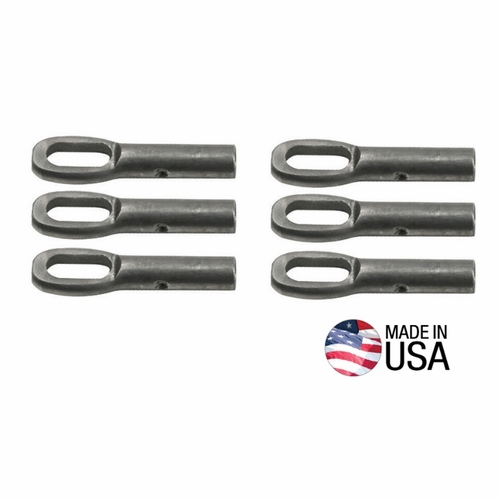 Klein 56116 Fiberglass Fish Tape Replacement Eyelets, 6-Pack 56116-0 New