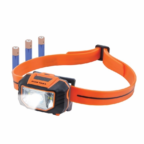 Klein 56220  Led Headlamp With Silicone Hard Hat Strap  56220-4 New