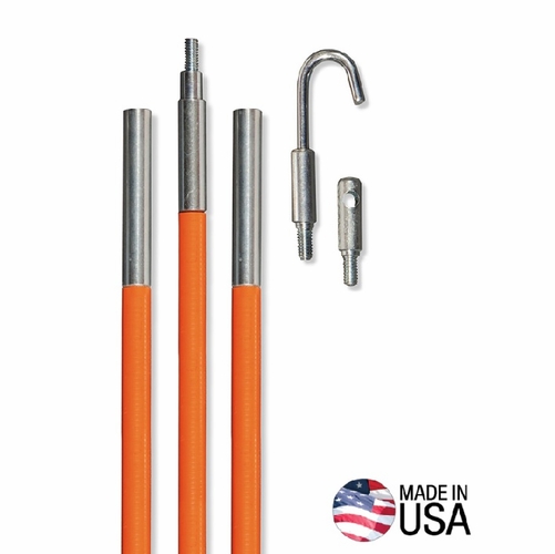 Klein 56312  Lo-Flex Fish Rod Set, 12-Foot 56312-6 092644563126 New