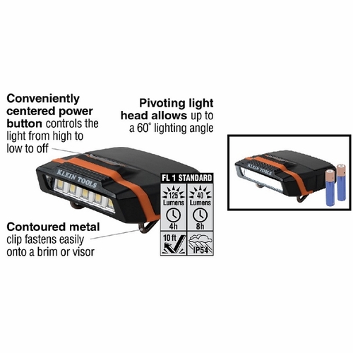 Klein 56402 Cap Visor Led Light 092644564024 New