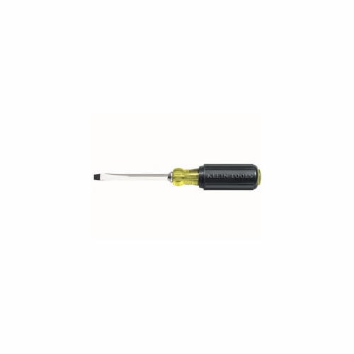 Klein 600-4 1/4 Foot  Foot  (6 Mm) Keystone-Tip Screwdriver  4 Foot  Foot  (102 Mm) Heavy-Duty Squar