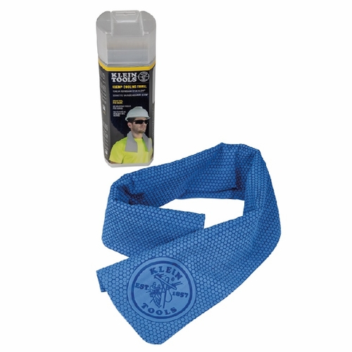 Klein 60090  Klein Cooling Towel, Blue 092644600906 New