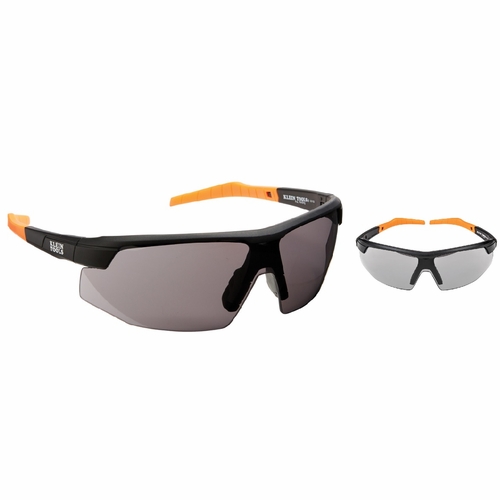 Klein 60160 Standard Safety Glasses, Gray Lens 092644601606 New