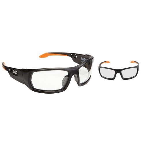 Klein 60163 Professional Safety Glasses, Full Frame, Clear Lens 092644601637 New