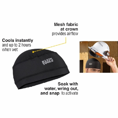 Klein 60181 Cooling Helmet Liner  092644601811 New