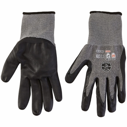 Klein 60197 Work Gloves, Cut Level 2, Touchscreen, X-Large, Pair 092644601972 New