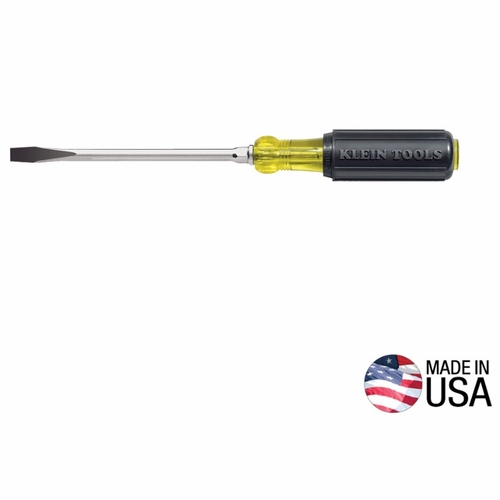 Klein 602-12  3/8-Inch Keystone Screwdriver, 12-Inch Round Shank 092644850301 New