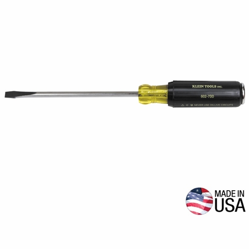 KLEIN 602-7DD 5/16-Inch Keystone Demolition Driver, 7-Inch Round Shank 32222-8 NEW
