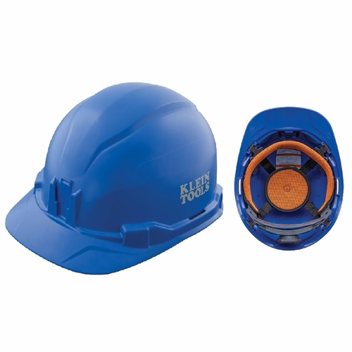 Klein 60248 Hard Hat, Non-Vented, Cap Style, Blue 092644602481 New