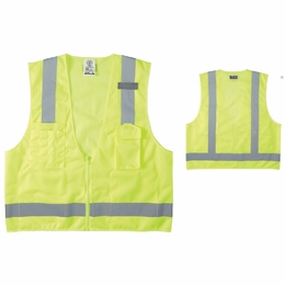 Klein 60268 Safety Vest, High-Visibility Reflective Vest, Xl 092644602689 New