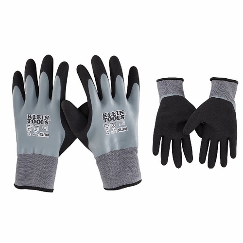 Klein 60390 Thermal Dipped Gloves, Extra-Large 092644603907 New