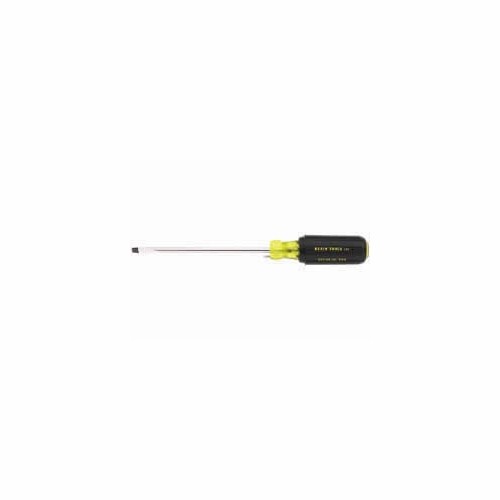 KLEIN 605-4B 1/4 foot foot (6 mm) Wire Bending Cabinet-Tip Screwdriver - 4 foot foot (102 mm) Ro