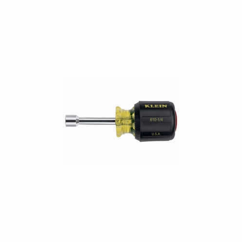 KLEIN 610-1/4 1/4 foot foot Cushion-Grip Stubby Nut Driver - 1-1/2 foot foot -Shank 61014-1